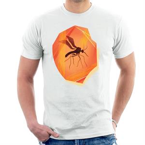 Jurassic Park Mosquito Silhouette In Amber Men's T-Shirt