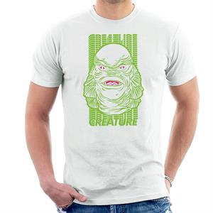 The Creature From The Black Lagoon Head Illustration Men's T-Shirt