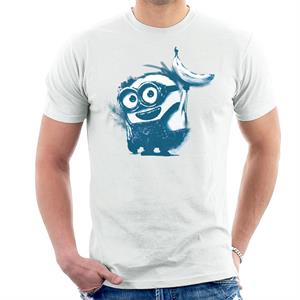 Despicable Me Bob The Minion Banana Art Men's T-Shirt