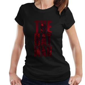 The Batman Cinematic Letters Women's T-Shirt