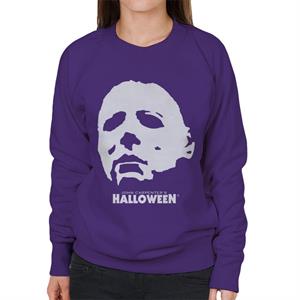 Halloween Michael Myers Silhouette Women's Sweatshirt