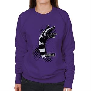 Beetlejuice Sandworm From Saturn Women's Sweatshirt