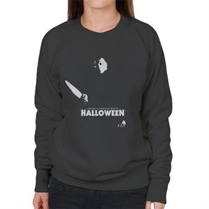 Halloween Michael Myers Silhouette In The Darkness Women's Sweatshirt