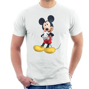 Disney Mickey Mouse Thinking Pose Men's T-Shirt