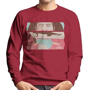 The Exorcist Regan Levitation Close Up Men's Sweatshirt