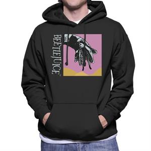 Beetlejuice Sandworm Pink Sky Men's Hooded Sweatshirt