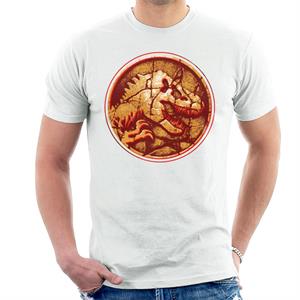 Jurassic Park Fossilised T Rex Icon Men's T-Shirt