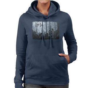 Corpse Bride Victor Van Dort Running From Emily Women's Hooded Sweatshirt