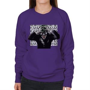 Batman Halloween Joker Hahaha Women's Sweatshirt