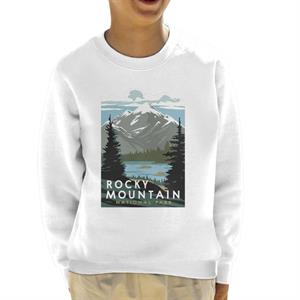 US National Parks Rocky Mountain National Park Kid's Sweatshirt