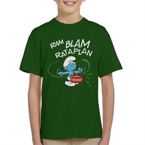 The Smurfs Ram Blam Rataplan Kid's T-Shirt