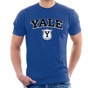 Yale University Y Shield Outline Men's T-Shirt