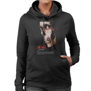 Evil Dead 2 Dead By Dawn Theatrical Poster Women's Hooded Sweatshirt