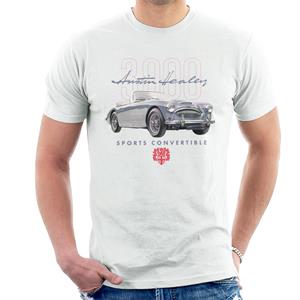 Austin Healey 3000 Convertible British Motor Heritage Men's T-Shirt