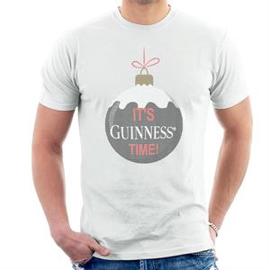 Guinness Christmas Bauble Its Guinness Time Men's T-Shirt