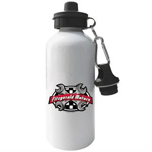 Neighbours Fitzgerald Motors Logo Aluminium Sports Water Bottle