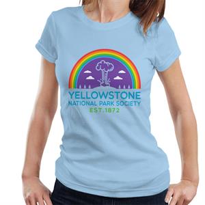 US National Parks Yellowstone Society Est 1872 Women's T-Shirt