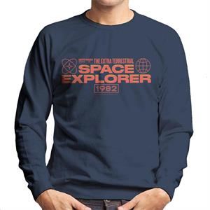 E.T. The Extra Terrestrial Space Explorer Men's Sweatshirt