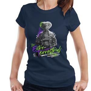 E.T. The Extra Terrestrial Retro Signature Women's T-Shirt