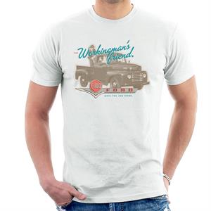 Ford F 100 The Workingmans Friend Men's T-Shirt