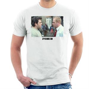 Shaun of the Dead Garden Scene Men's T-Shirt