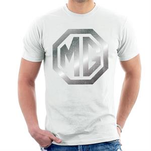 MG Chrome Logo British Motor Heritage Men's T-Shirt