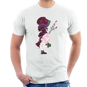 Holly Hobbie Flowers Silhouette Men's T-Shirt