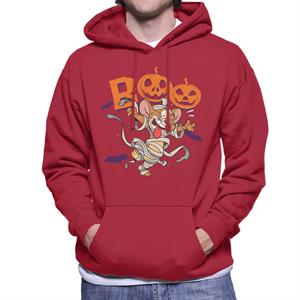 Tom and Jerry Halloween Boo Men's Hooded Sweatshirt