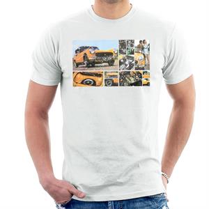 Austin Healey Sprite Mark IV Montage British Motor Heritage Men's T-Shirt