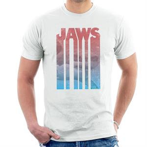 Jaws Shark Shadow Text Men's T-Shirt