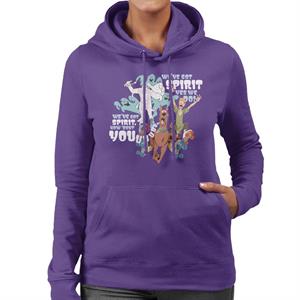 Scooby Doo Halloween We Have Got Spirit Women's Hooded Sweatshirt