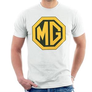 MG Gold Logo British Motor Heritage Men's T-Shirt