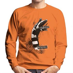 Beetlejuice Sandworm From Saturn Men's Sweatshirt