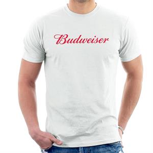 Budweiser Red Logo Men's T-Shirt