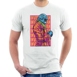 The Invisible Man Silhouette Multi Logo Men's T-Shirt