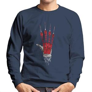 A Nightmare On Elm Street Freddy Krueger Fresh Meat Men's Sweatshirt