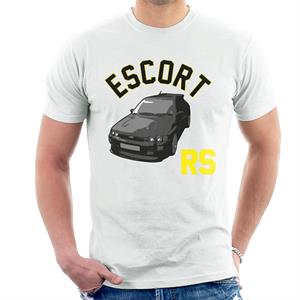 Ford Escort Black RS Cosworth Men's T-Shirt