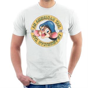 An American Tail 1986 Fievel Mousekewitz Character Head Men's T-Shirt