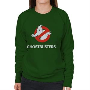 Ghostbusters Classic Movie Logo Women's Sweatshirt