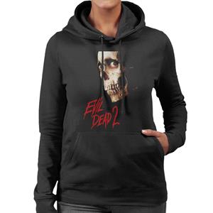 Evil Dead 2 Cinematic Skull Women's Hooded Sweatshirt