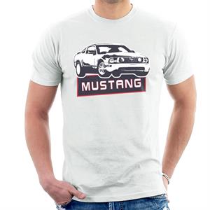 Ford Mustang Checkered Men's T-Shirt