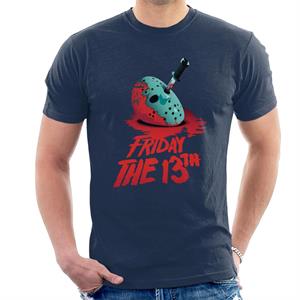 Friday 13th Crimson Jason Voorhees Crimson Face Men's T-Shirt