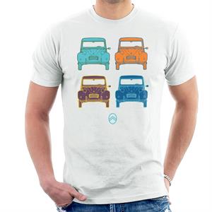 Citroen 2CV Pop Art Style Men's T-Shirt