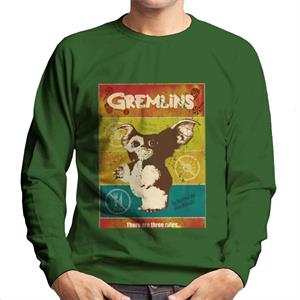 Gremlins Halloween There Are Three Rules Men's Sweatshirt