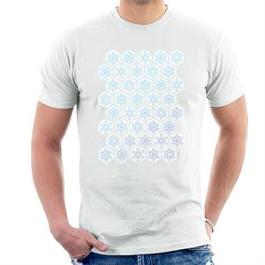 Disney Frozen Snowflake Montage Men's T-Shirt