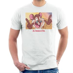 An American Tail Papa Mousekewitz Face Men's T-Shirt