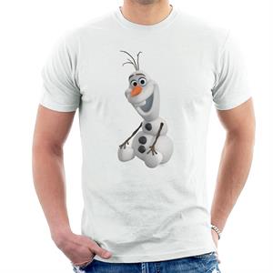 Disney Frozen Olaf The Snowman Sitting Men's T-Shirt