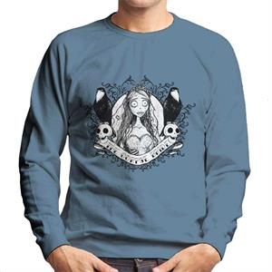 Corpse Bride Halloween Skulls Men's Sweatshirt