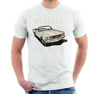 Ford Mustang Join The Club Men's T-Shirt