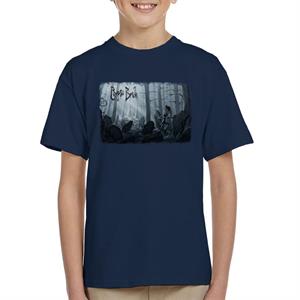 Corpse Bride Victor Van Dort Running From Emily Kid's T-Shirt